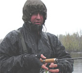 Рыбалка на реке Лямин (ХМАО)           июнь 2007г.