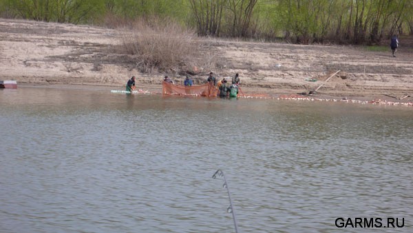 Рыбалка на Ахтубе апрель 2008г.