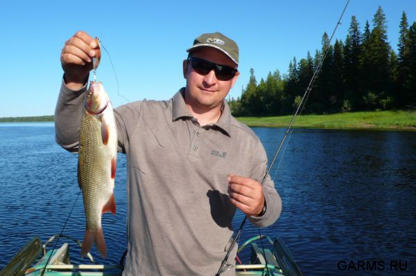 Рыбалка на реке Северная Сосьва июль 2012 г.(ХМАО)