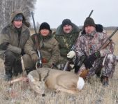 Охота на косулю ноябрь 2011г.(Курганская область)