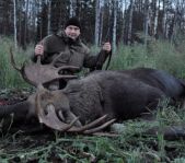 Охота на лося ноябрь 2012 г.(Челябинская область)