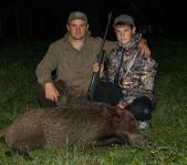Охота на медведя и кабана август 2014 г.(Челябинская область)