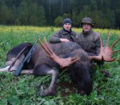 Охота на лося и козла сентябрь 2014 г (Челябинская область)