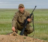 Охота на сурка июль 2015 г.(Челябинская область)