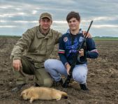 Охота на сурка июль 2015 г.(Челябинская область)