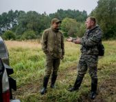Охота на лань  сентябрь 2017 г.(Калининградская область)