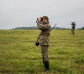 Охота на лань  сентябрь 2017 г.(Калининградская область)